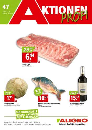 Catalogue ALIGRO - 21.11.2022 - 26.11.2022.