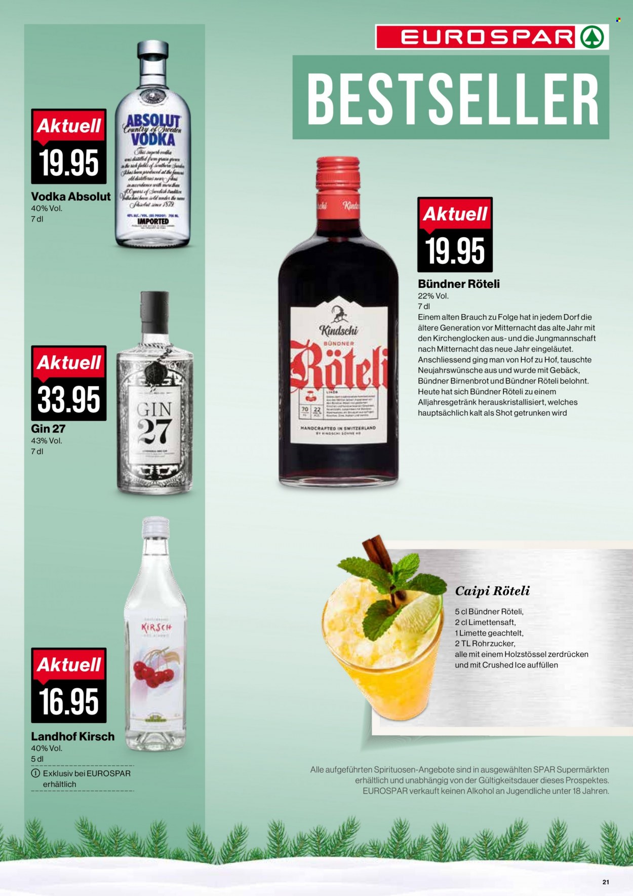 Volantino SPAR - 22.11.2022 - 26.11.2022. Pagina 21