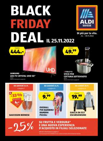 Volantino Aldi - 24.11.2022 - 30.11.2022.
