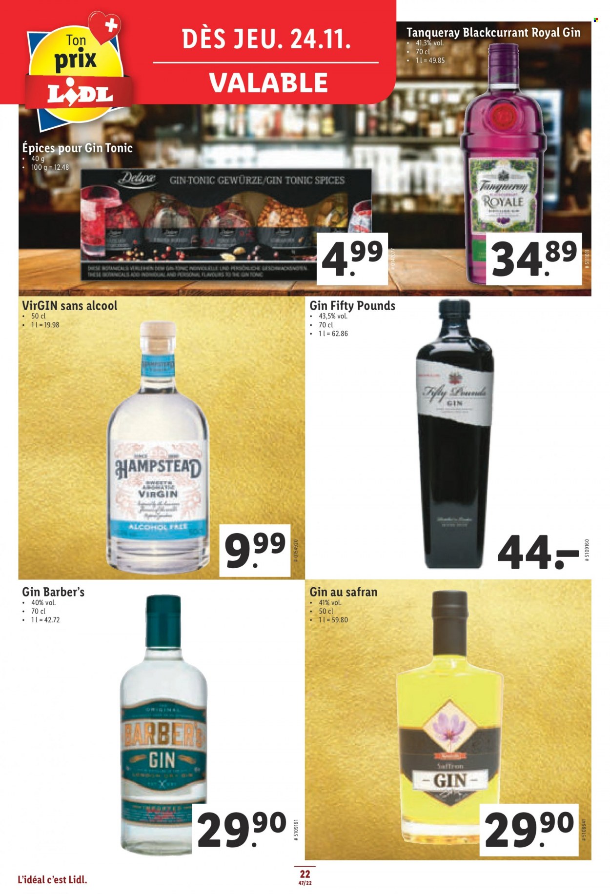 Catalogue Lidl - 24.11.2022 - 30.11.2022. Page 22