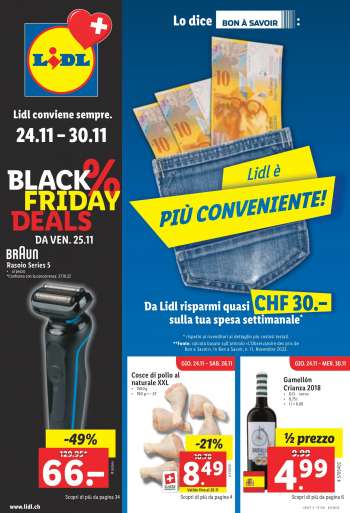 Volantino Lidl - 24.11.2022 - 30.11.2022.