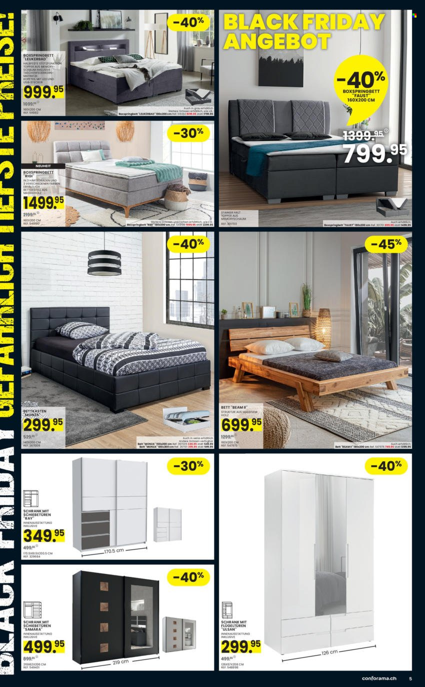 Volantino Conforama - 21.11.2022 - 28.11.2022. Pagina 5