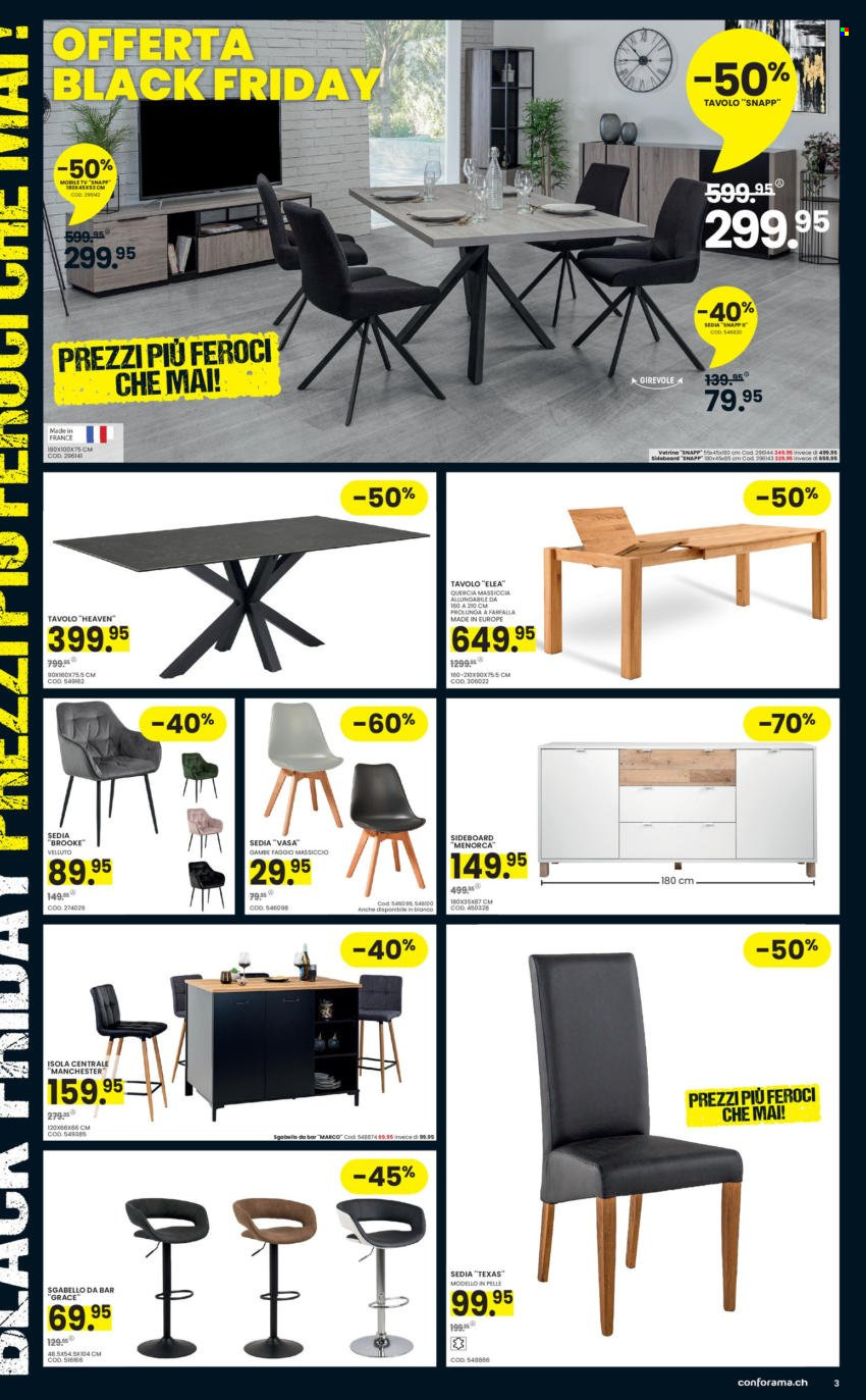 Volantino Conforama - 21.11.2022 - 28.11.2022. Pagina 3