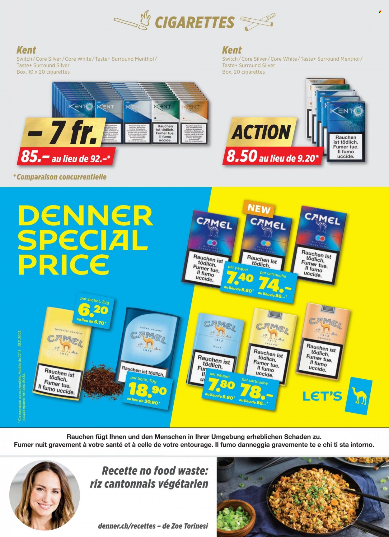 Volantino Denner - 22.11.2022 - 28.11.2022. Pagina 23