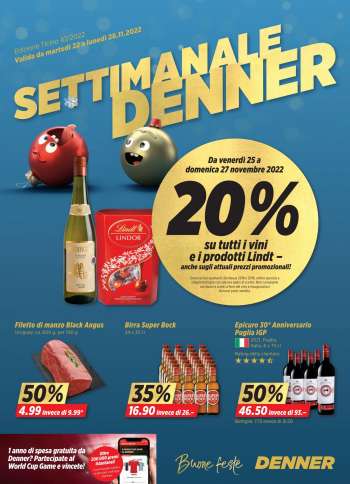 Catalogue Denner - 22.11.2022 - 28.11.2022.