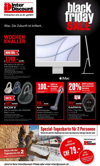 Volantino Interdiscount - 21.11.2022 - 28.11.2022.