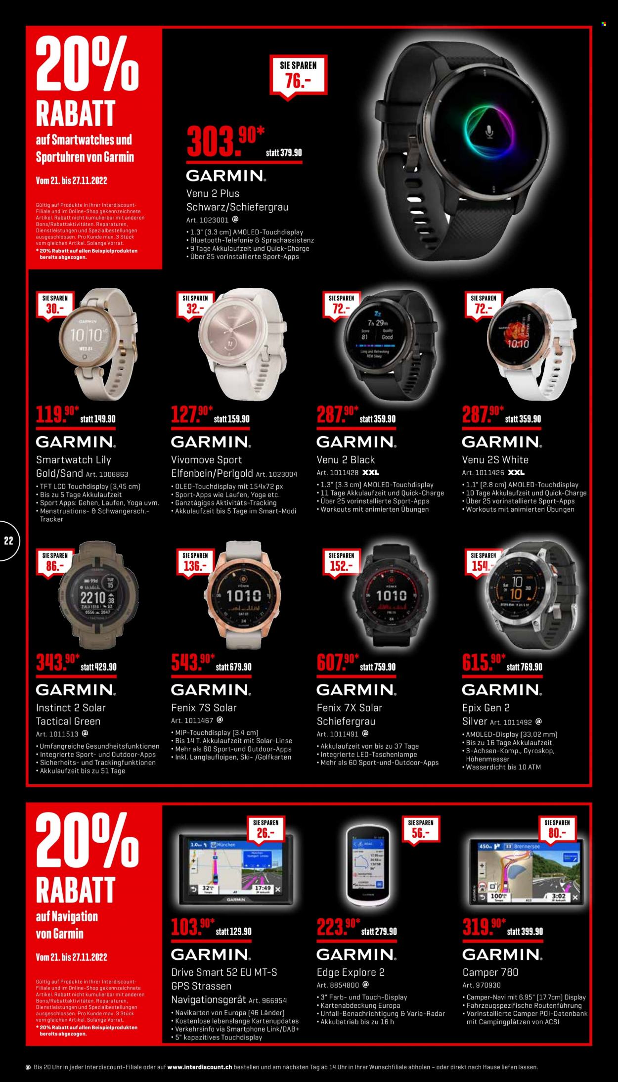 Volantino Interdiscount - 21.11.2022 - 28.11.2022. Pagina 22