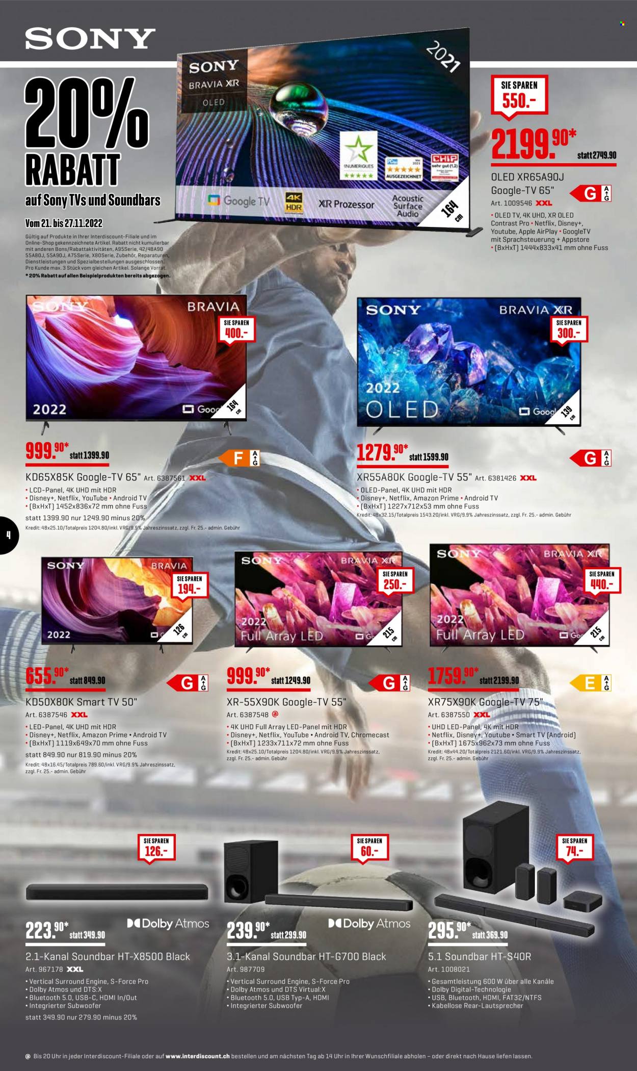 Volantino Interdiscount - 21.11.2022 - 27.11.2022. Pagina 4