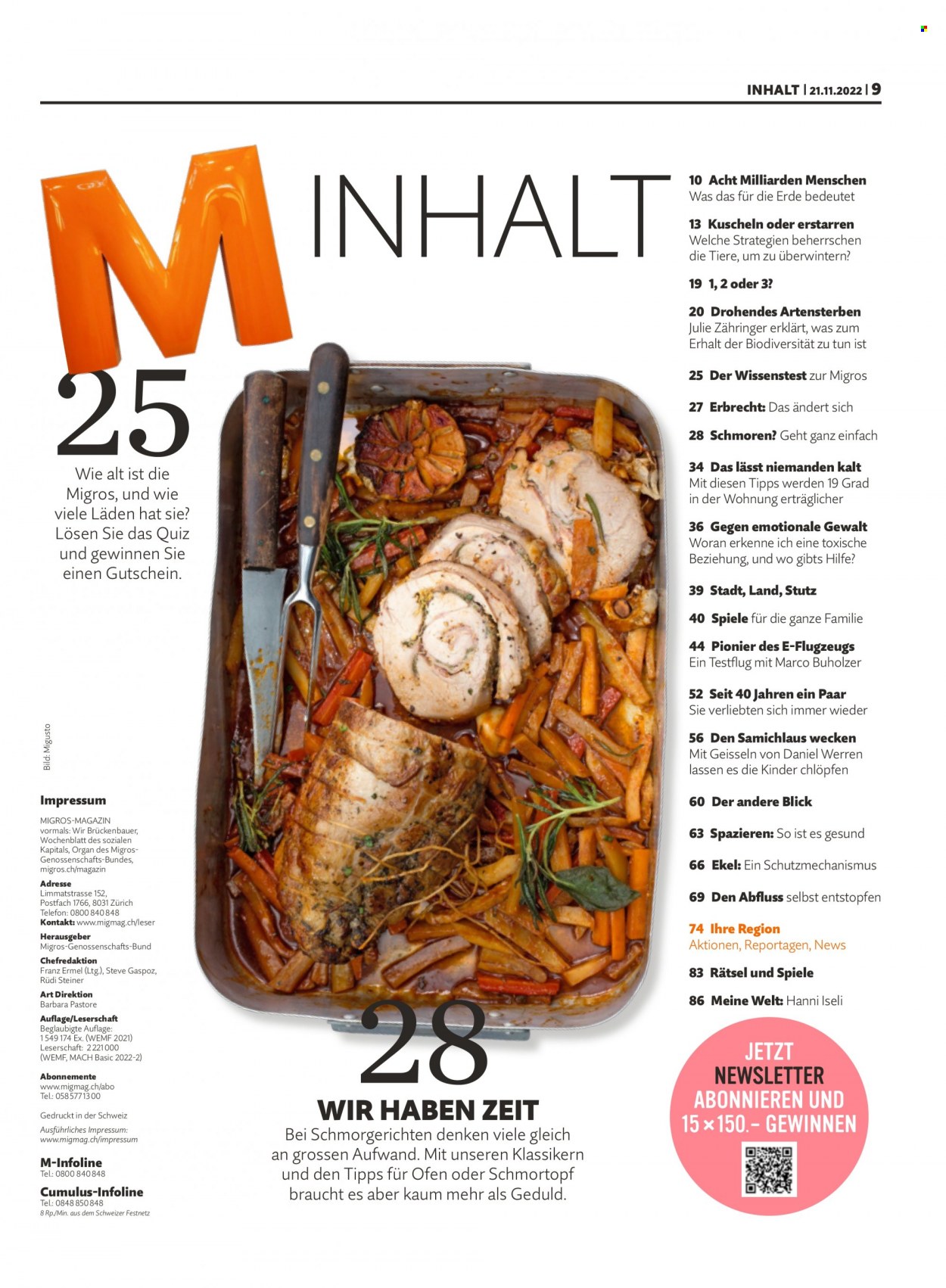 Prospekt Migros - 21.11.2022 - 27.11.2022. Seite 9