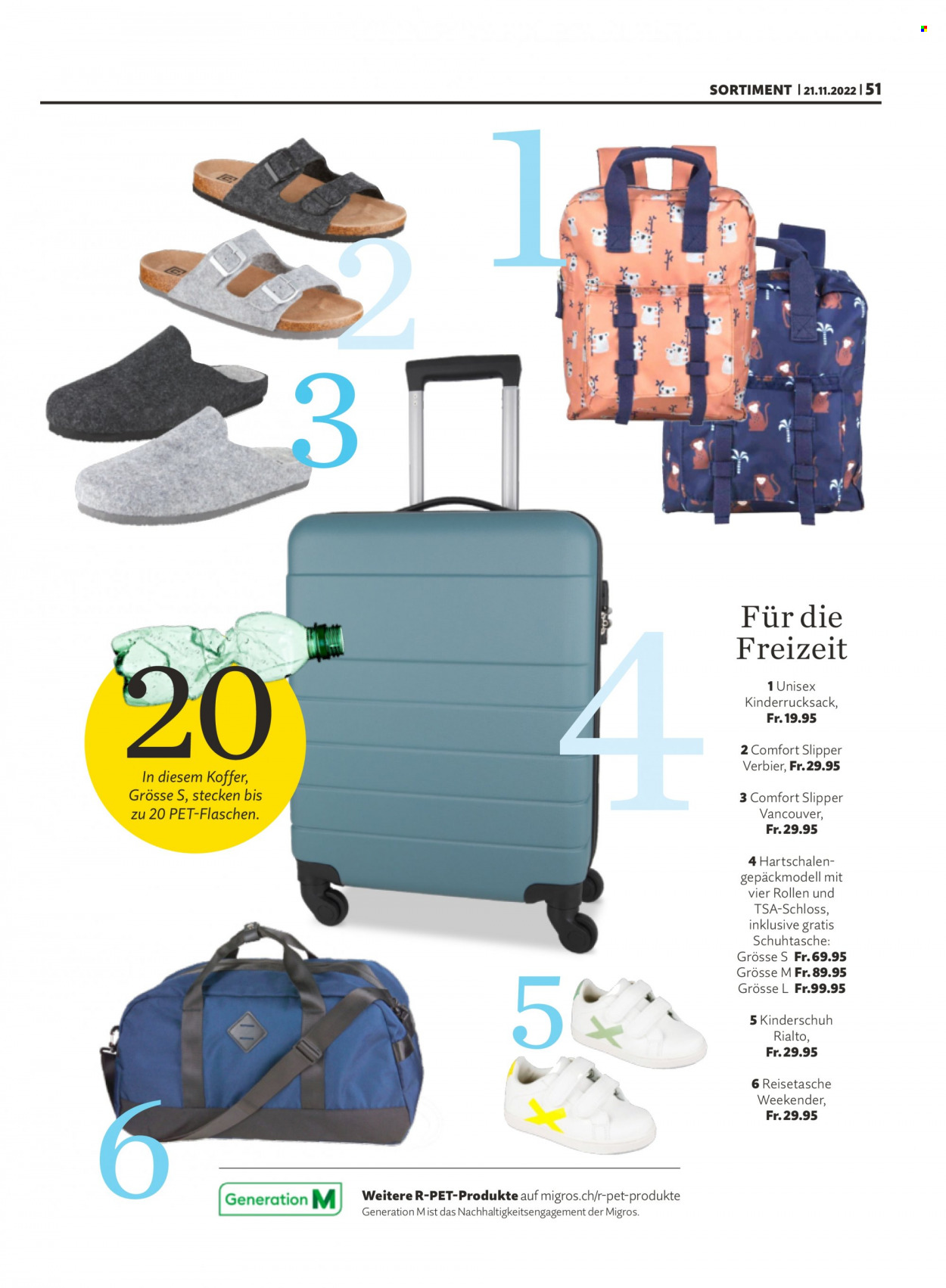 Prospekt Migros - 21.11.2022 - 27.11.2022. Seite 51