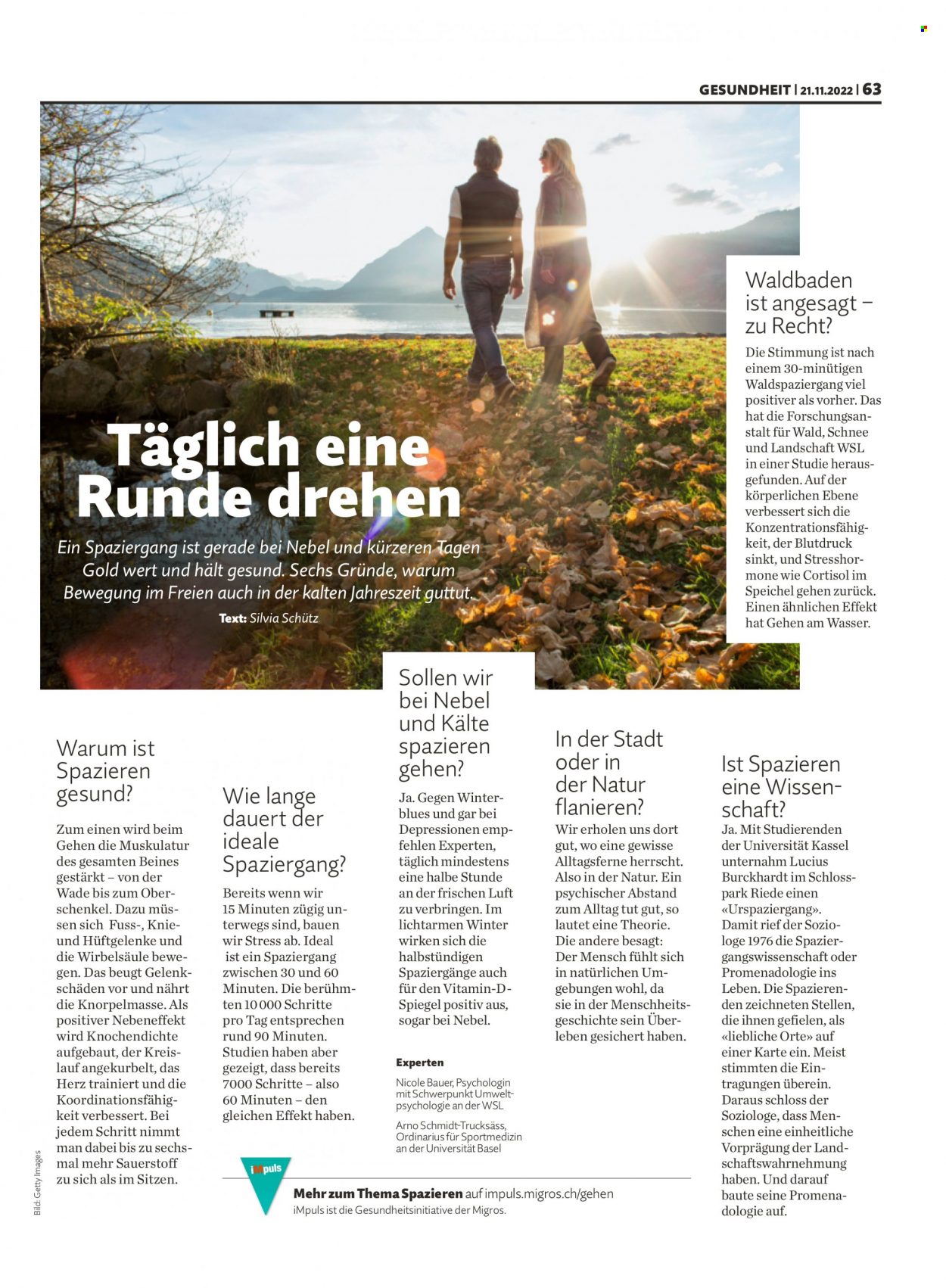 Prospekt Migros - 21.11.2022 - 27.11.2022. Seite 63