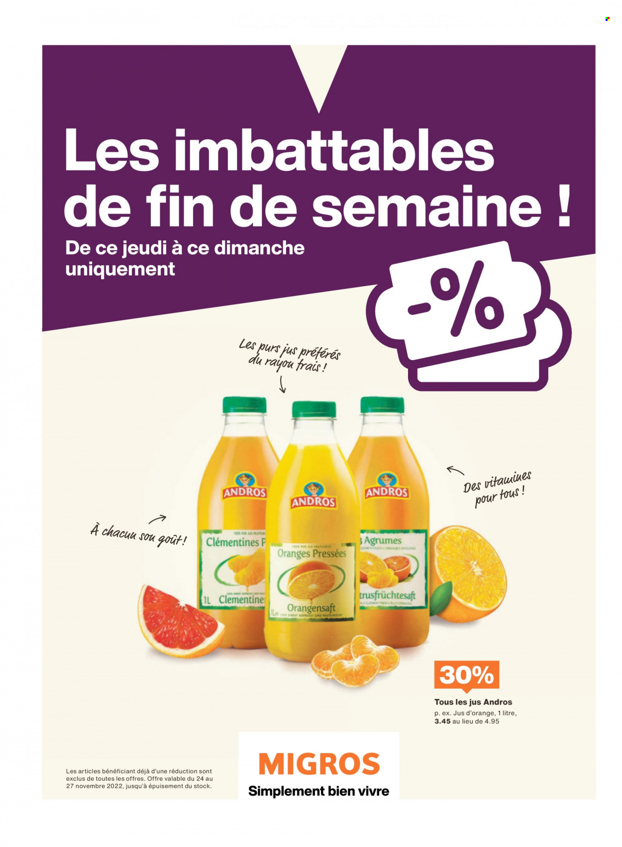 Prospekt Migros - 21.11.2022 - 27.11.2022. Seite 26