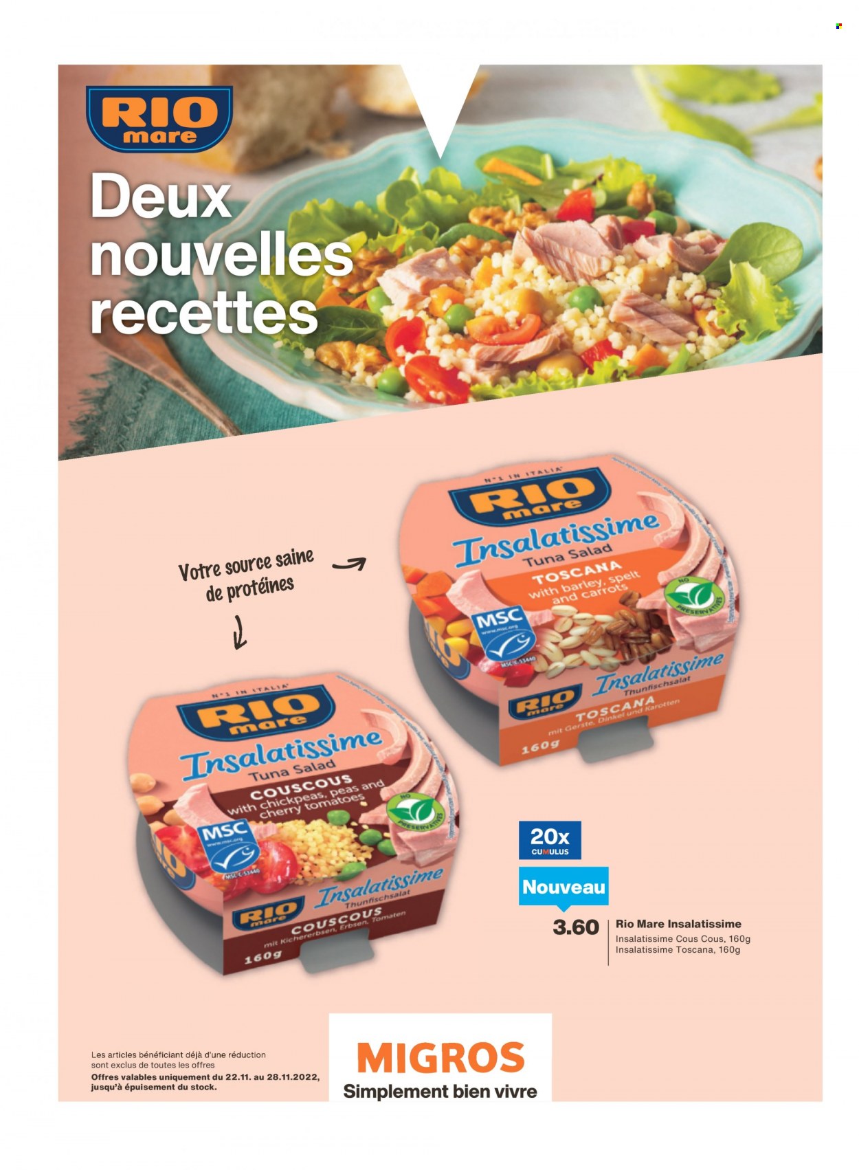 Prospekt Migros - 21.11.2022 - 27.11.2022. Seite 34