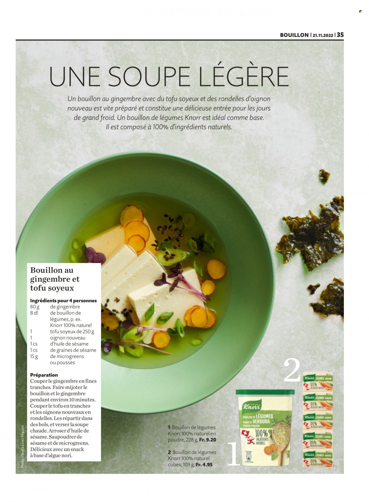 Prospekt Migros - 21.11.2022 - 27.11.2022. Seite 35