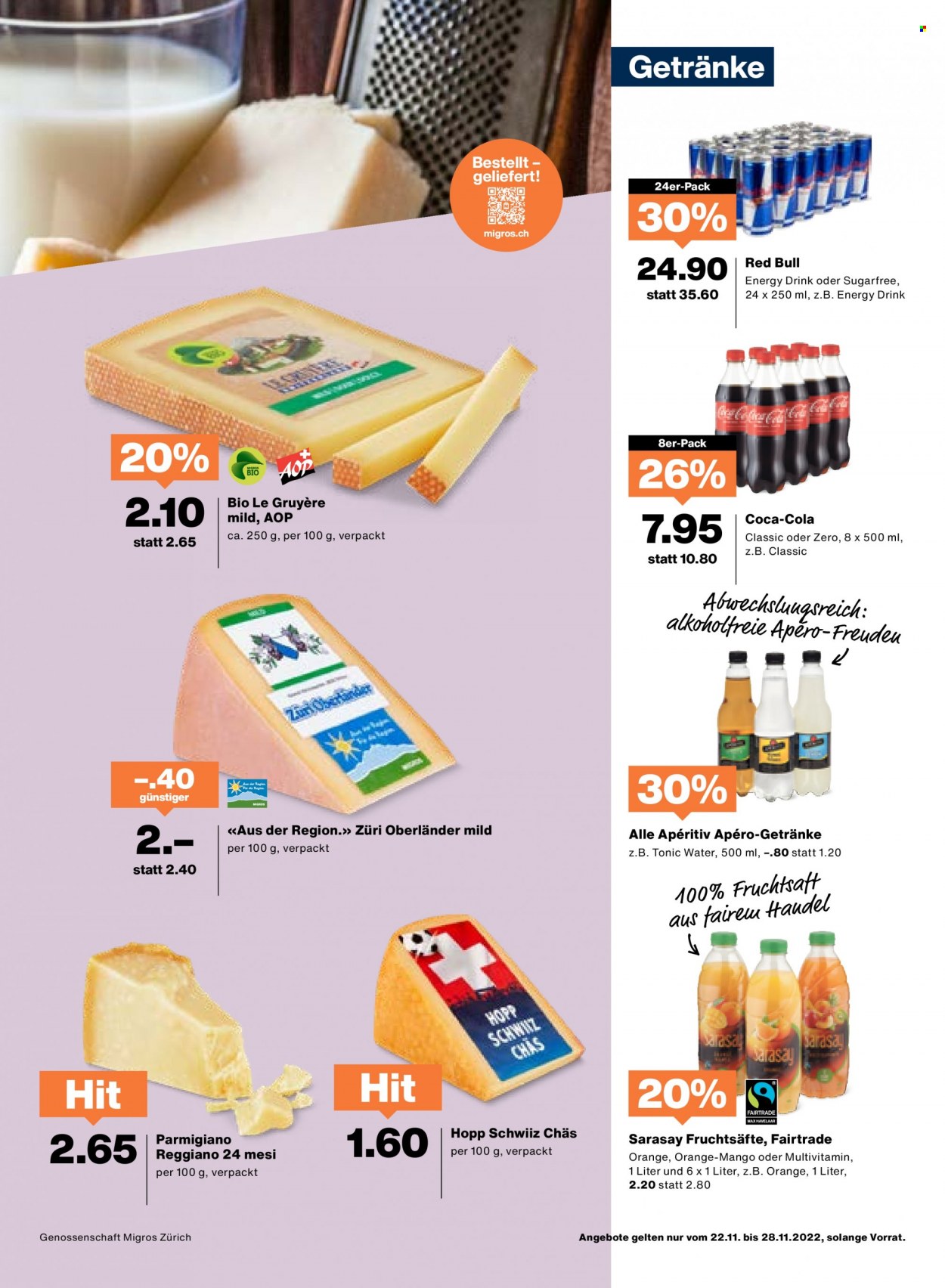 Prospekt Migros - 22.11.2022 - 28.11.2022. Seite 9