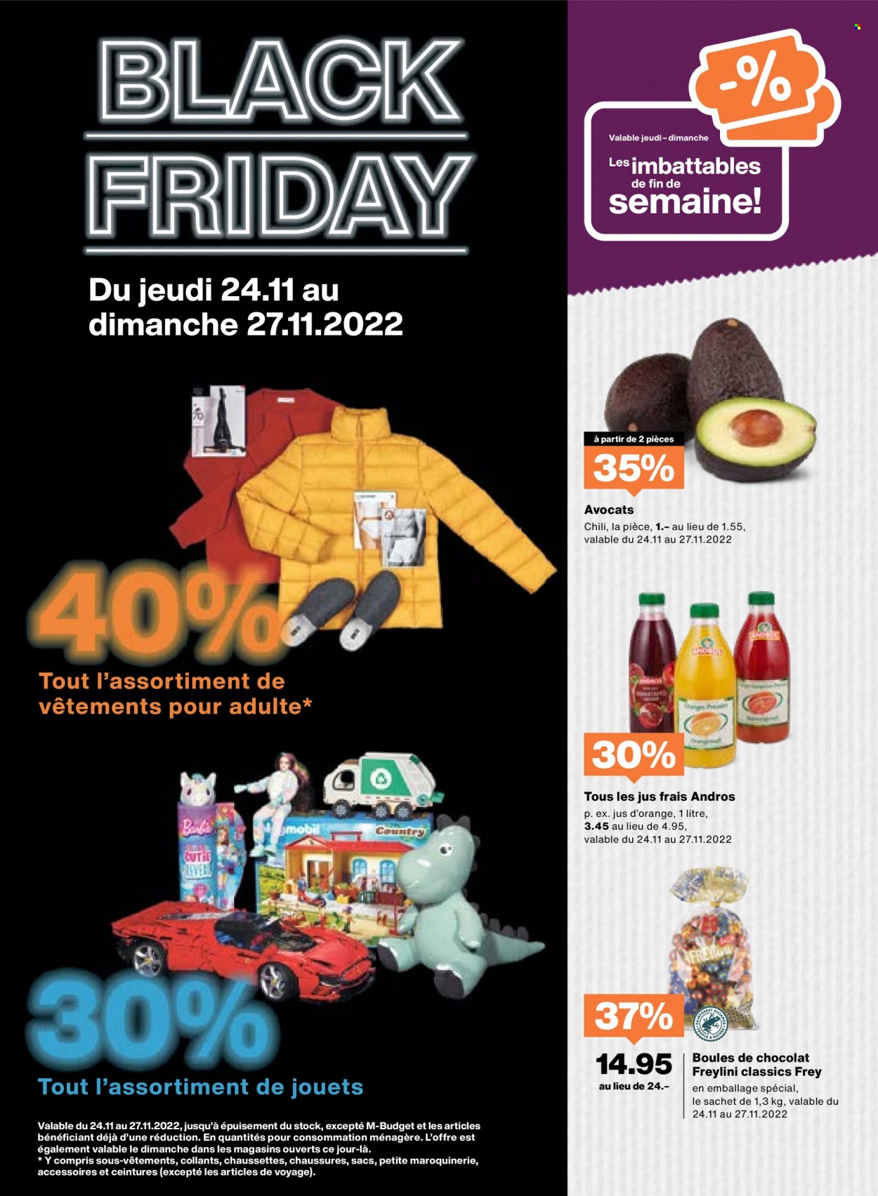 Prospekt Migros - 22.11.2022 - 28.11.2022. Seite 16