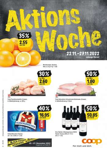 Prospekte Coop - 22.11.2022 - 27.11.2022.