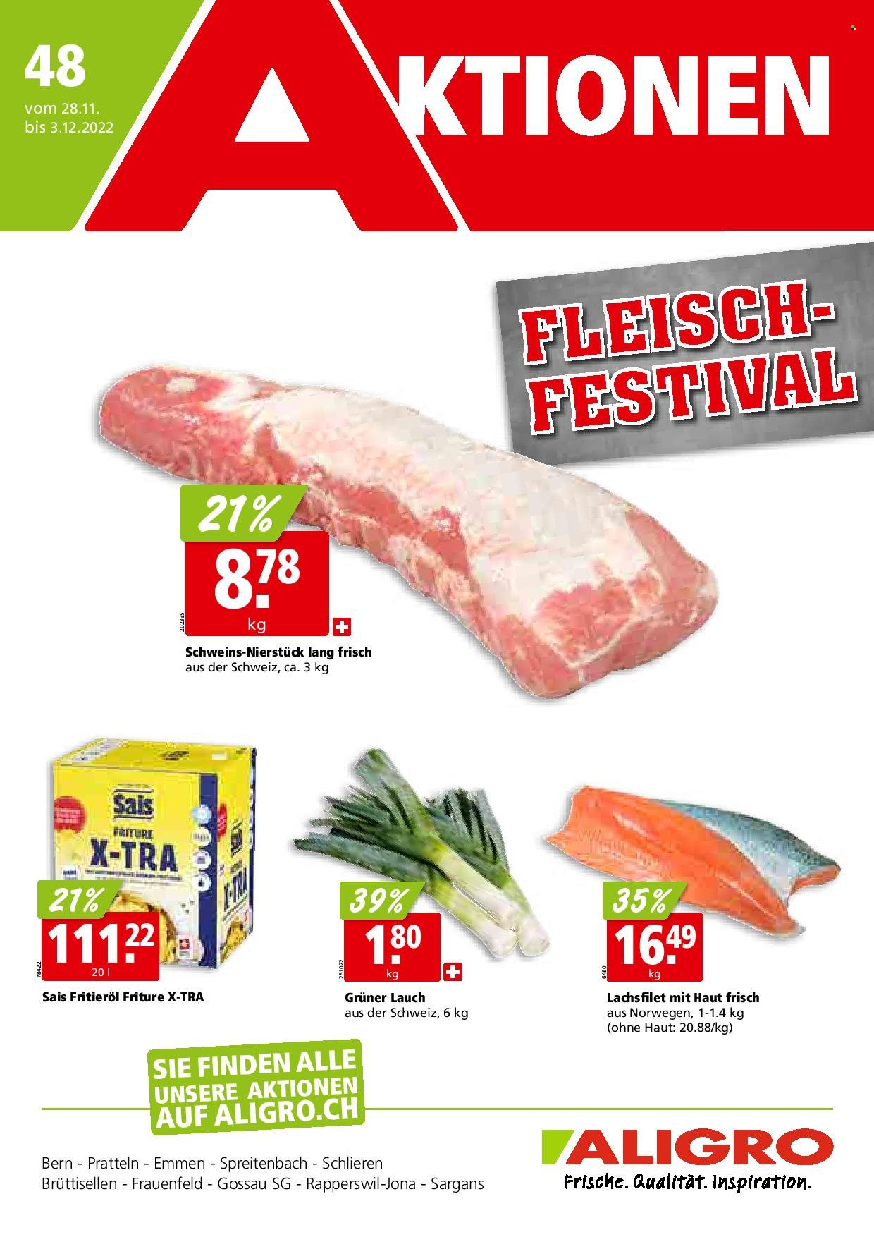 Volantino ALIGRO - 28.11.2022 - 3.12.2022. Pagina 1