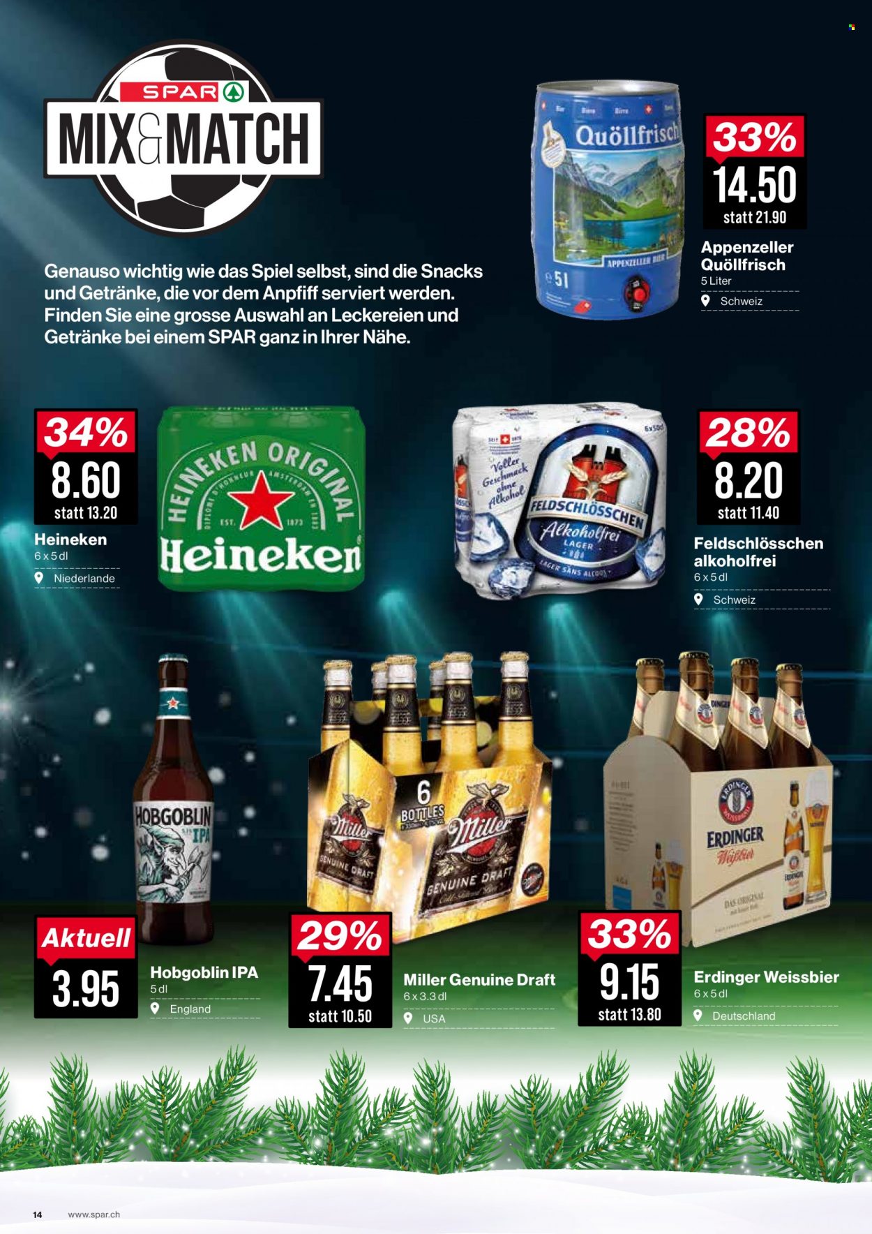 Prospekt SPAR - 29.11.2022 - 3.12.2022. Seite 14
