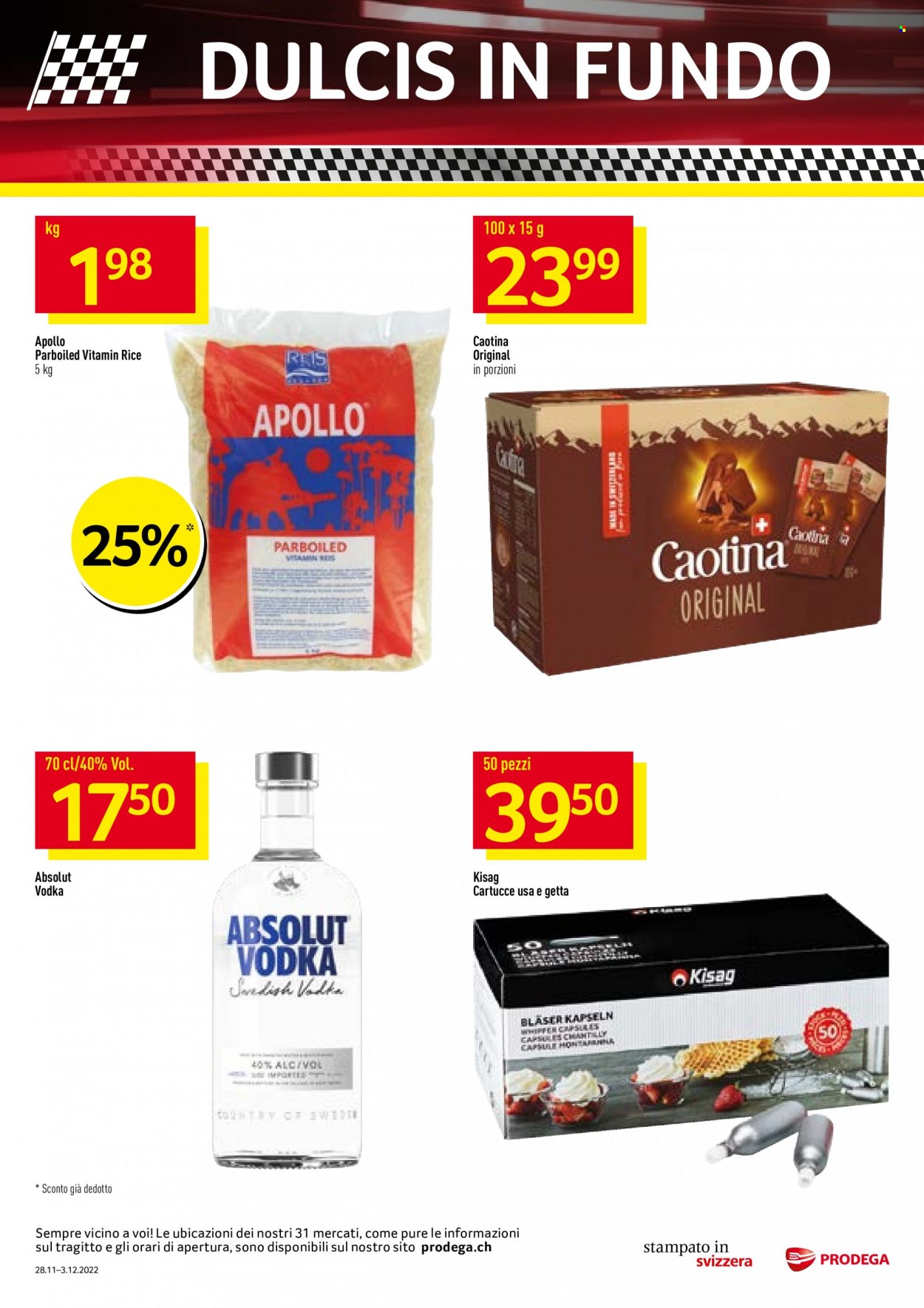 Volantino Prodega - 28.11.2022 - 3.12.2022. Pagina 36