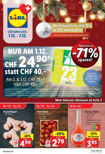 Volantino Lidl - 1.12.2022 - 7.12.2022.