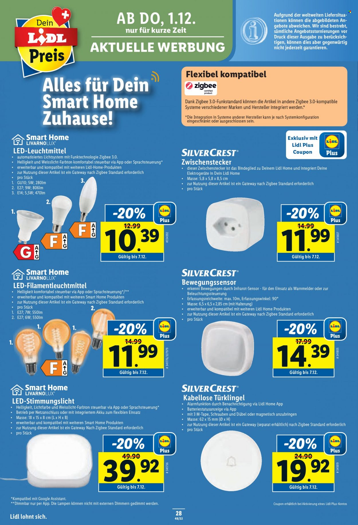 Prospekt Lidl - 1.12.2022 - 7.12.2022. Seite 28