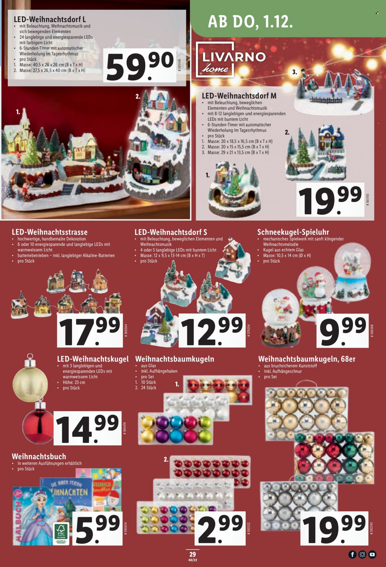 Prospekt Lidl - 1.12.2022 - 7.12.2022. Seite 29