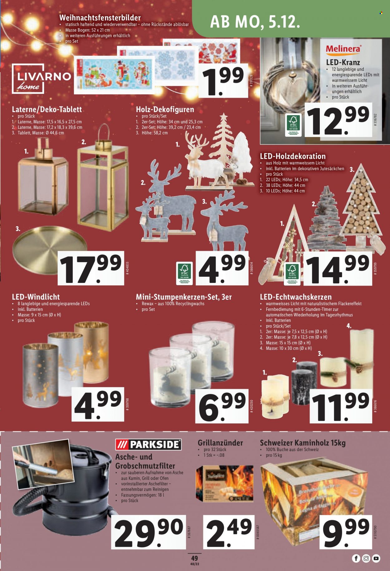 Prospekt Lidl - 1.12.2022 - 7.12.2022. Seite 49