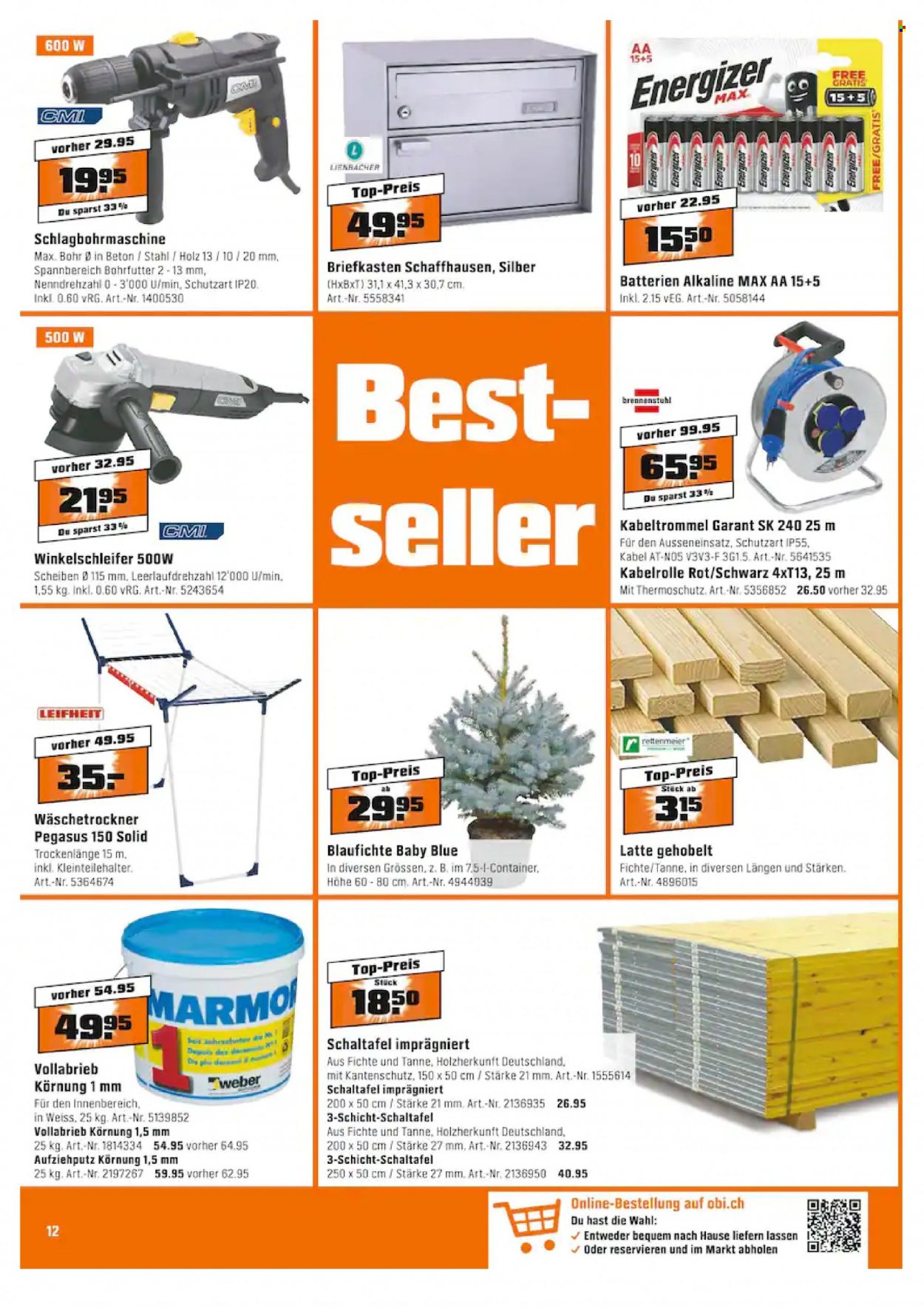 Catalogue OBI - 28.11.2022 - 10.12.2022. Page 12