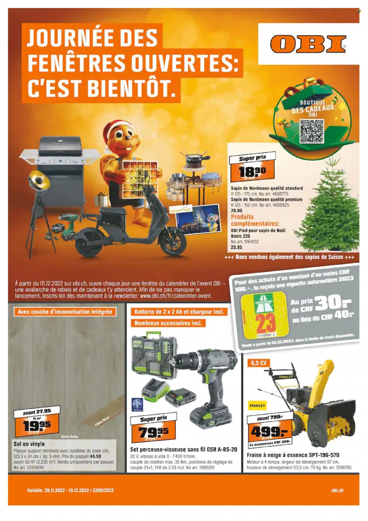 Catalogue OBI - 28.11.2022 - 10.12.2022. Page 1