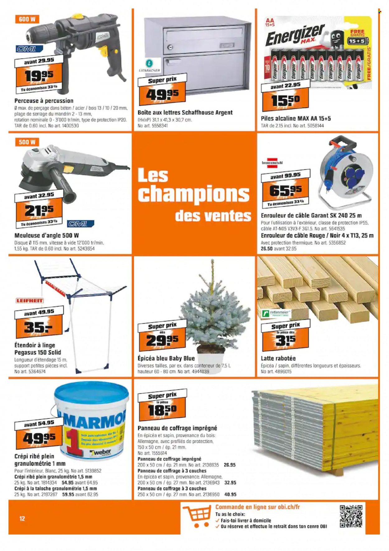 Catalogue OBI - 28.11.2022 - 10.12.2022. Page 12