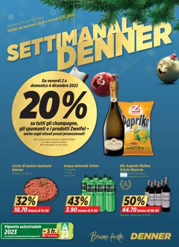Catalogue Denner - 29.11.2022 - 5.12.2022.