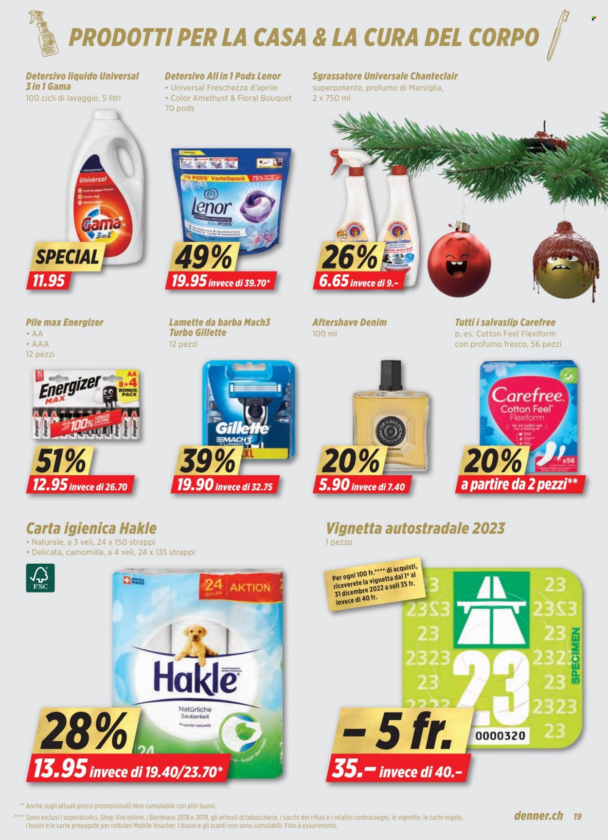 Volantino Denner - 29.11.2022 - 5.12.2022. Pagina 19