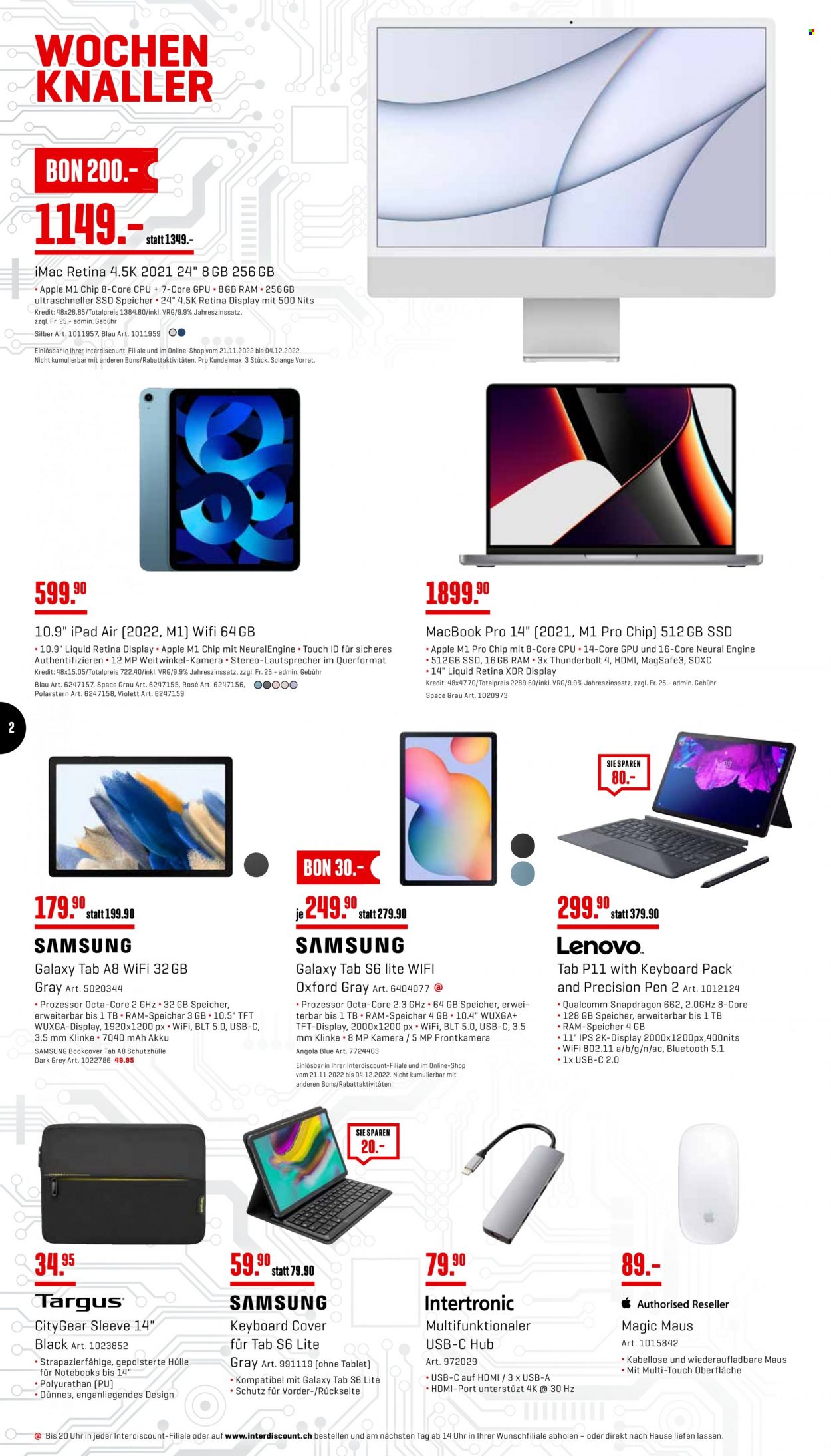 Volantino Interdiscount - 28.11.2022 - 4.12.2022. Pagina 2
