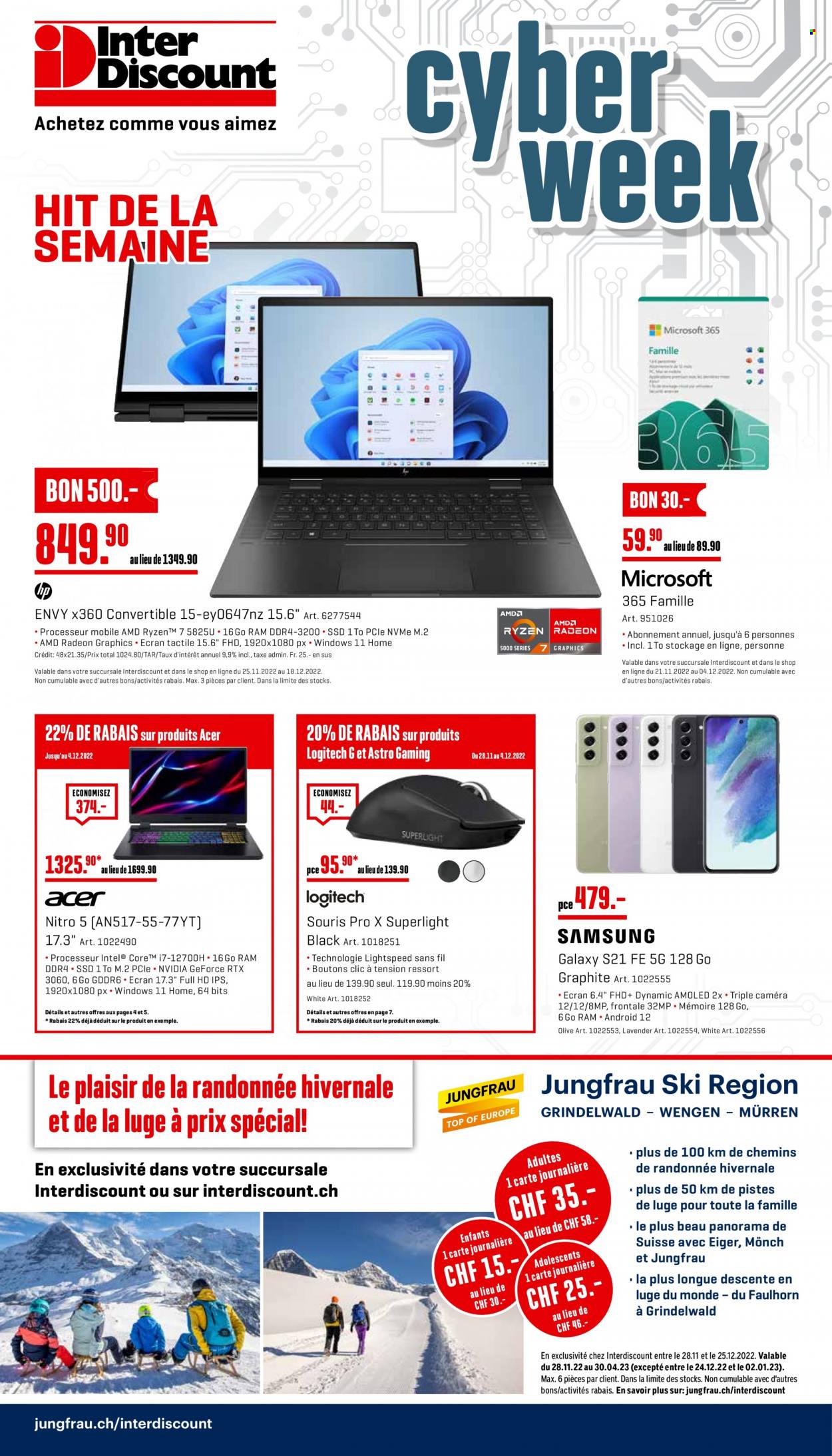 Volantino Interdiscount - 28.11.2022 - 4.12.2022. Pagina 1