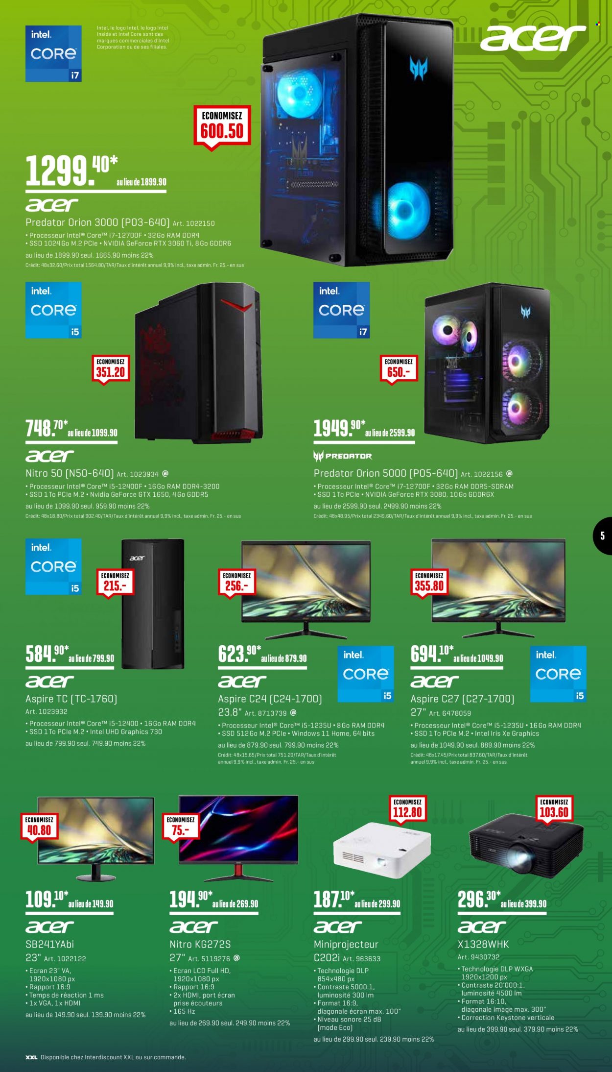 Volantino Interdiscount - 28.11.2022 - 4.12.2022. Pagina 5
