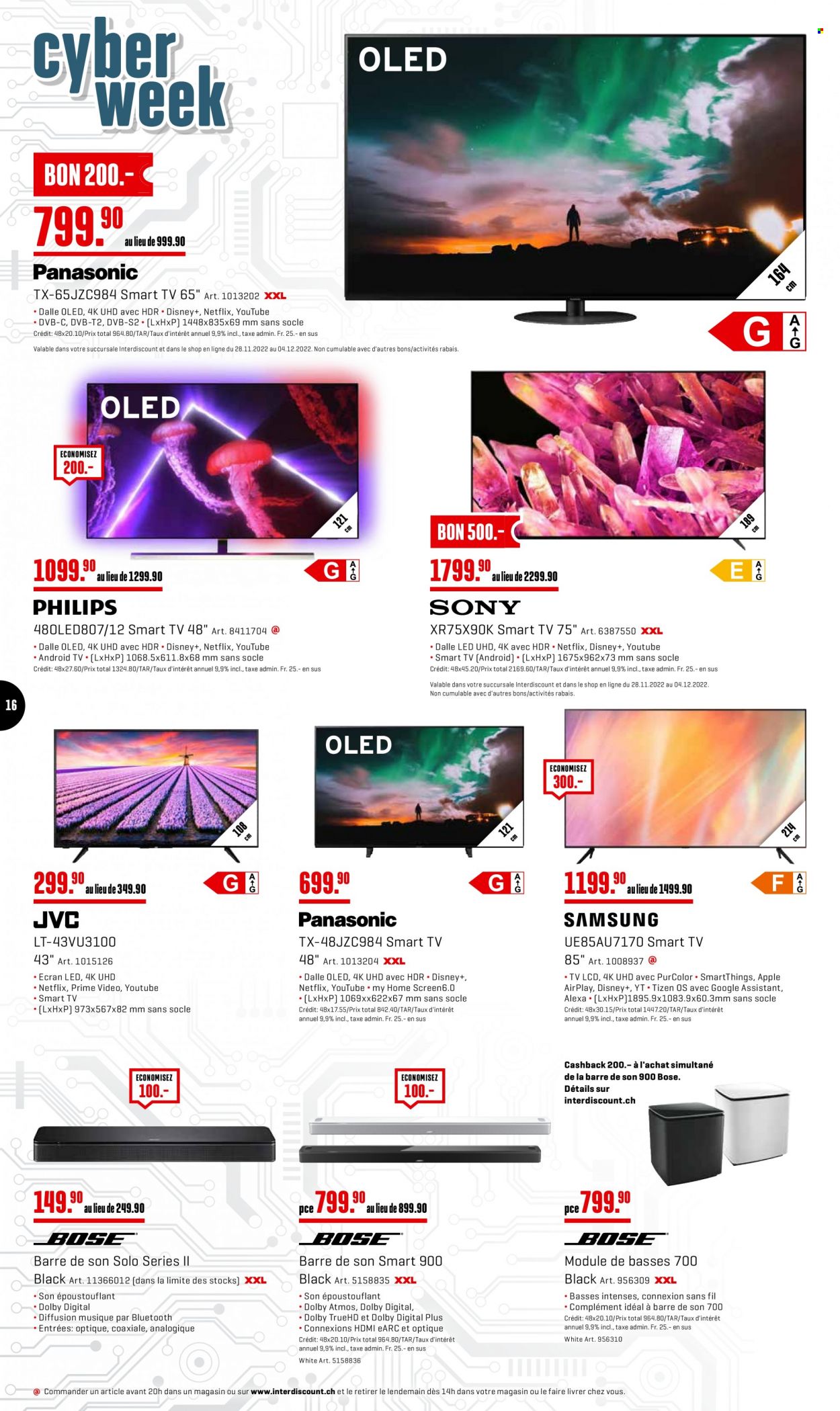 Volantino Interdiscount - 28.11.2022 - 4.12.2022. Pagina 16