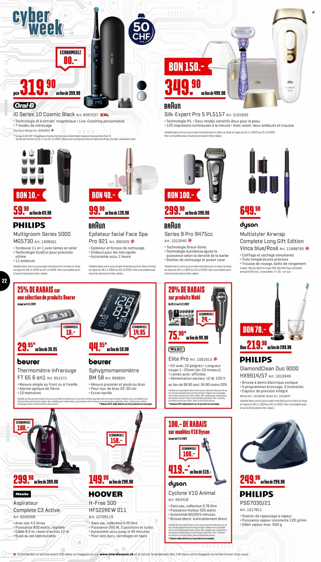 Volantino Interdiscount - 28.11.2022 - 4.12.2022. Pagina 22