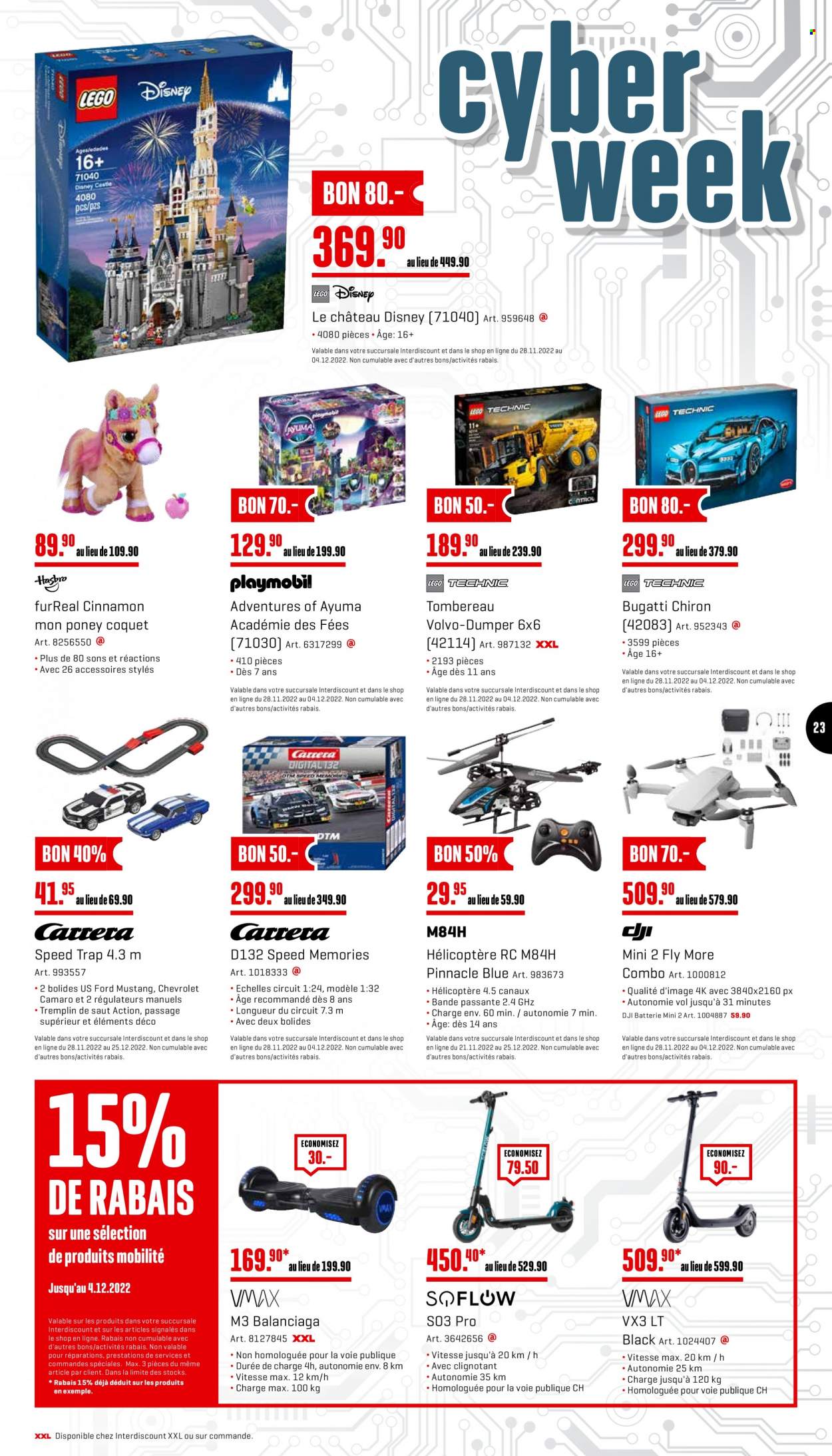 Volantino Interdiscount - 28.11.2022 - 4.12.2022. Pagina 23