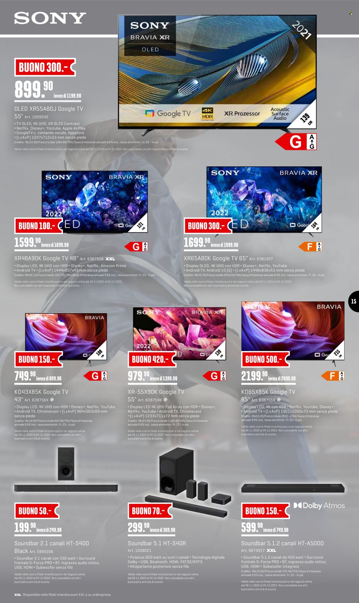Catalogue Interdiscount - 28.11.2022 - 4.12.2022. Page 15