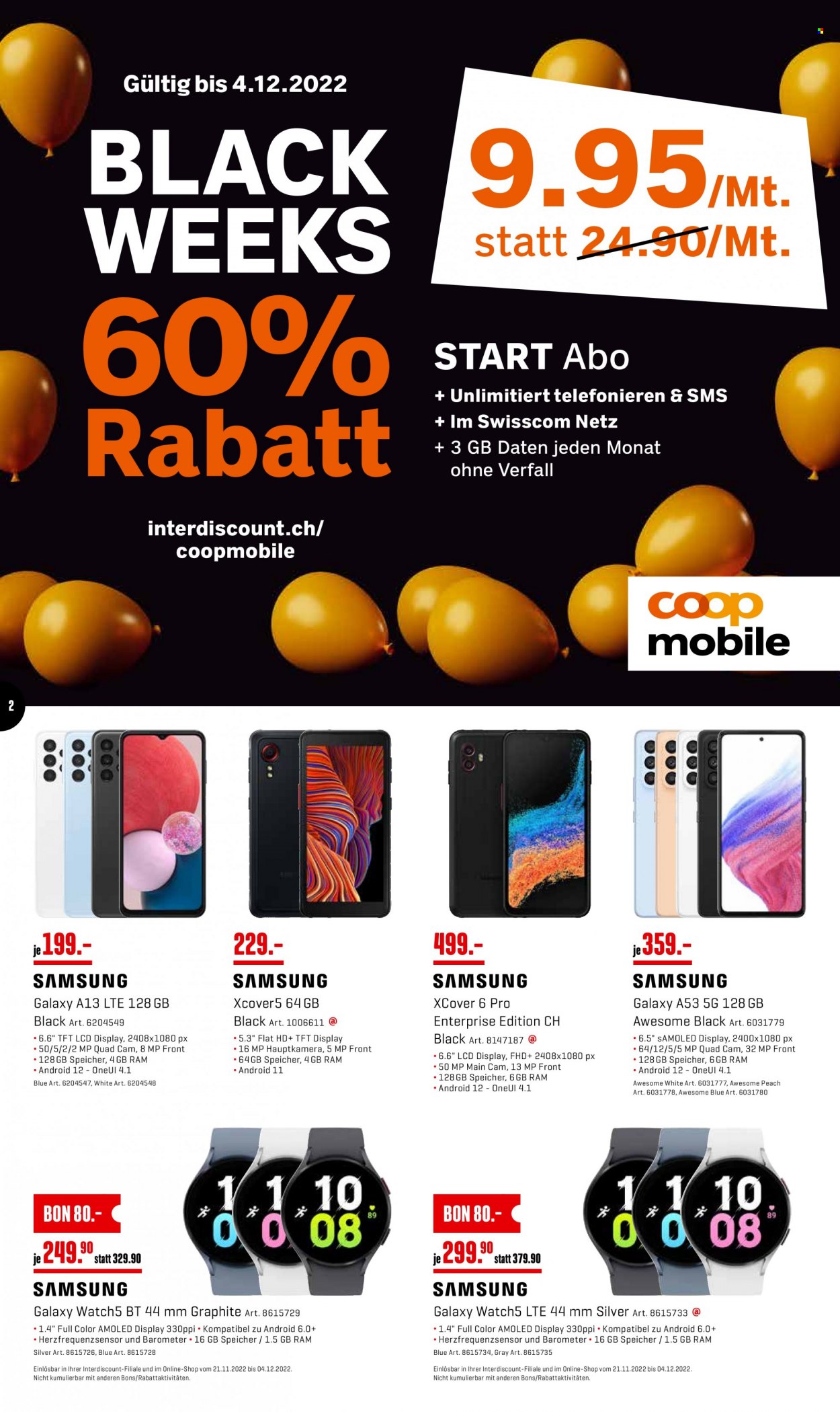 Prospekt Interdiscount - 28.11.2022 - 25.12.2022. Seite 2
