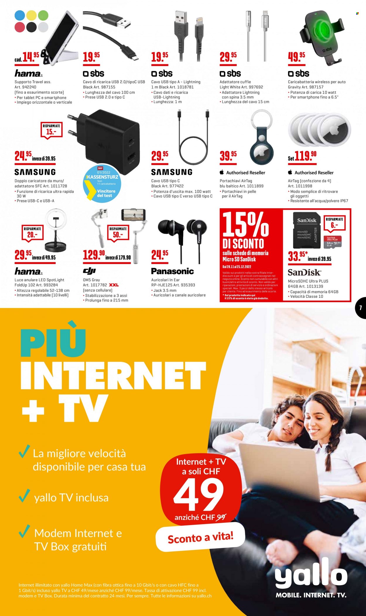 Prospekt Interdiscount - 28.11.2022 - 25.12.2022. Seite 7