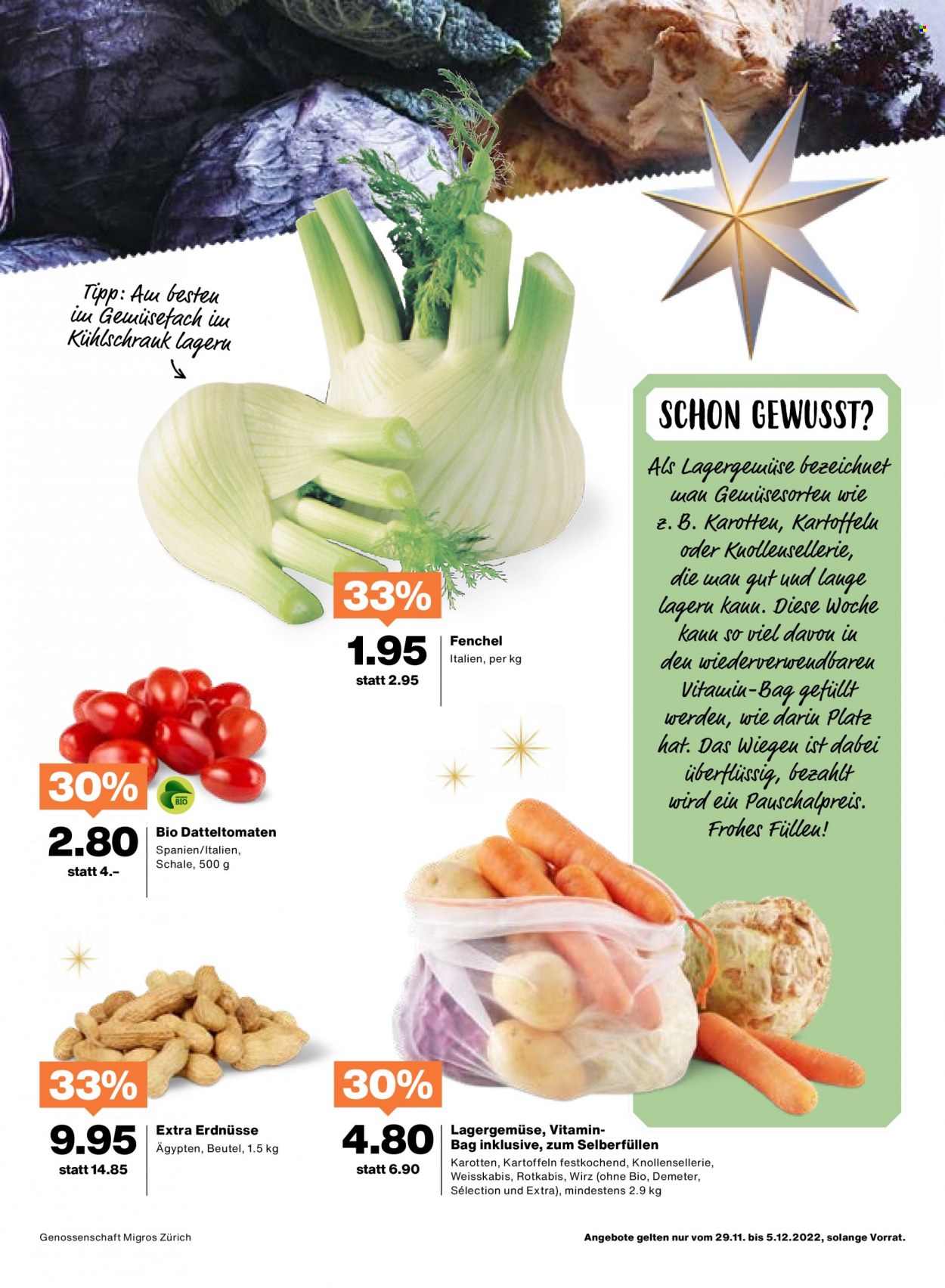 Prospekt Migros - 29.11.2022 - 5.12.2022. Seite 3