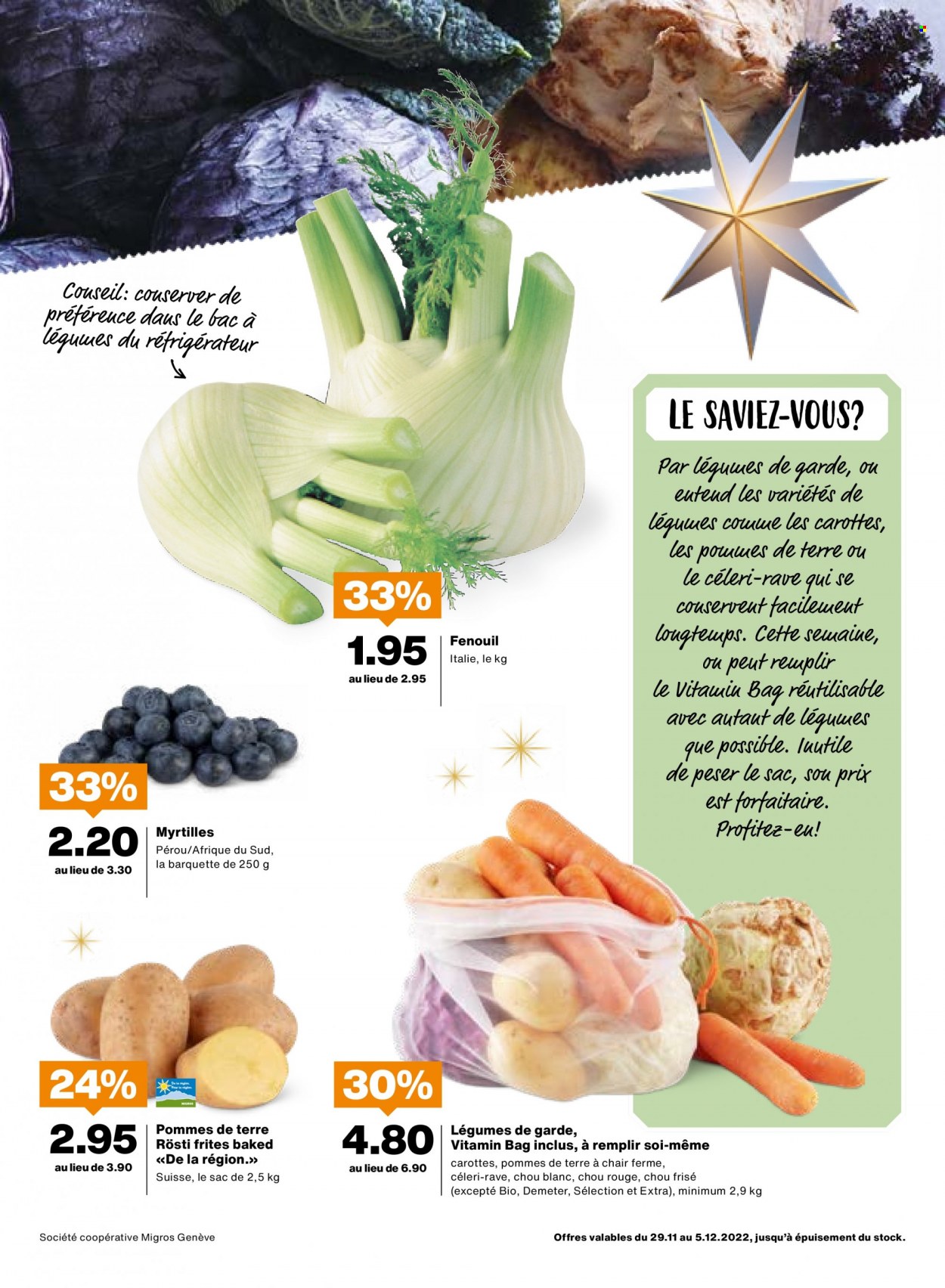 Prospekt Migros - 29.11.2022 - 5.12.2022. Seite 3