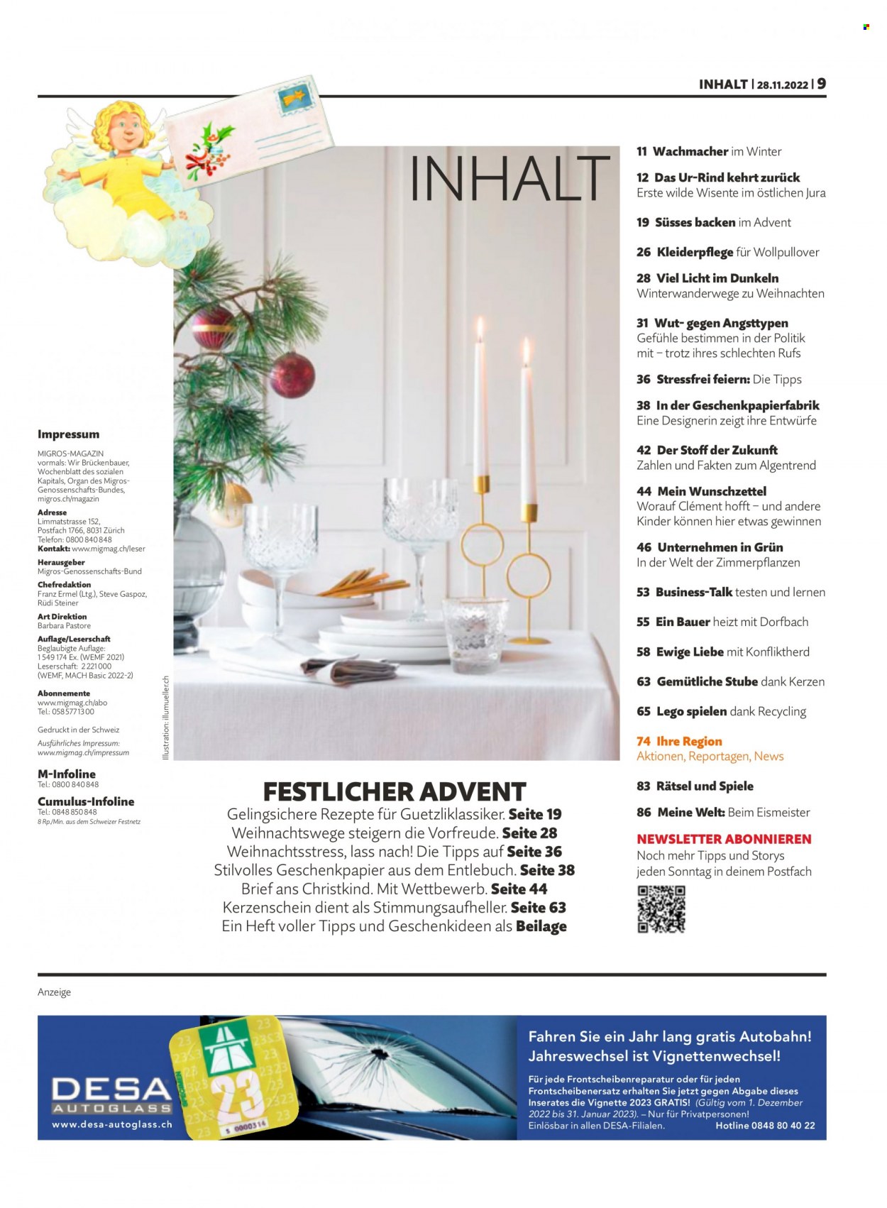 Prospekt Migros - 28.11.2022 - 4.12.2022. Seite 9