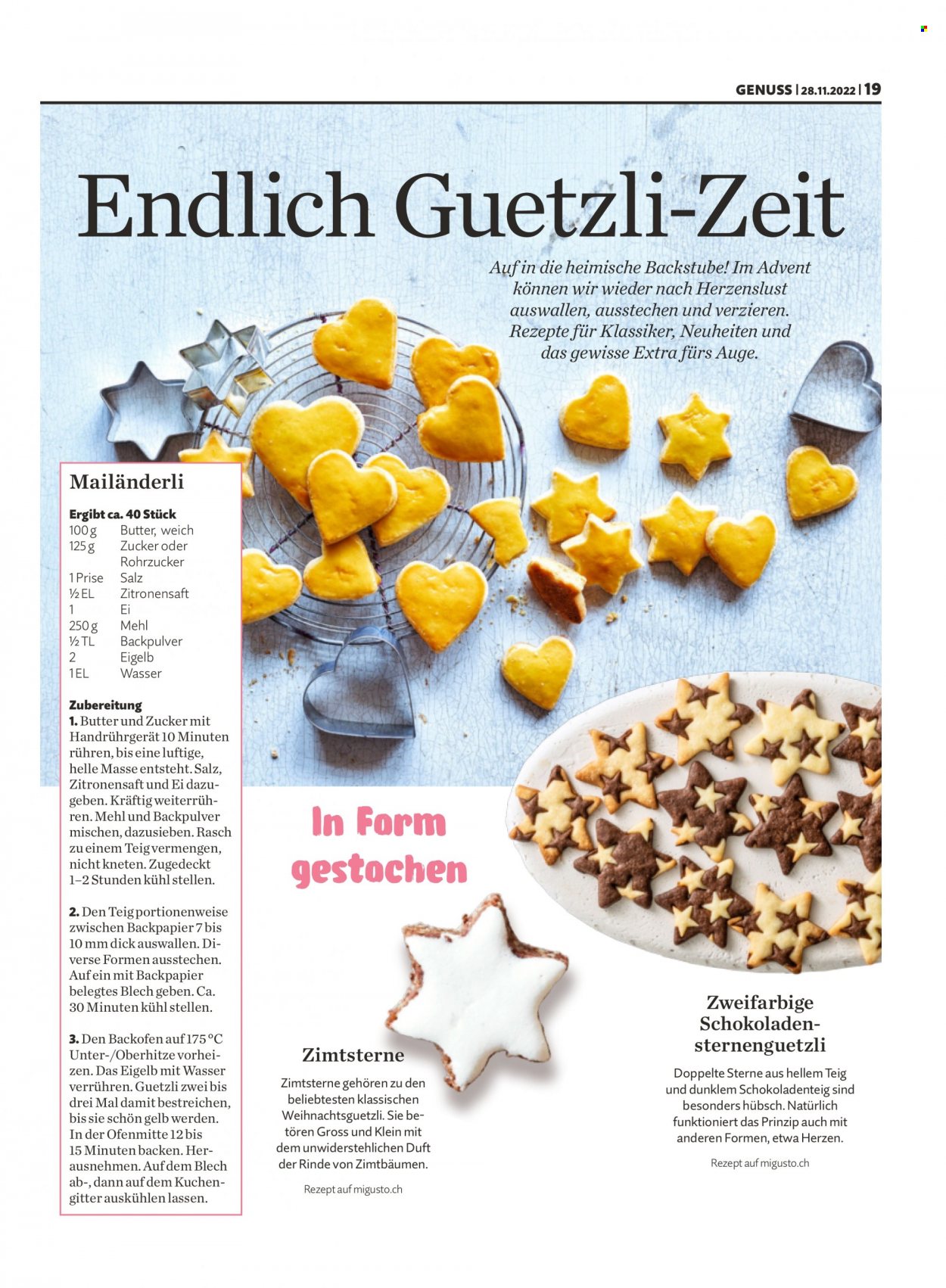 Prospekt Migros - 28.11.2022 - 4.12.2022. Seite 19