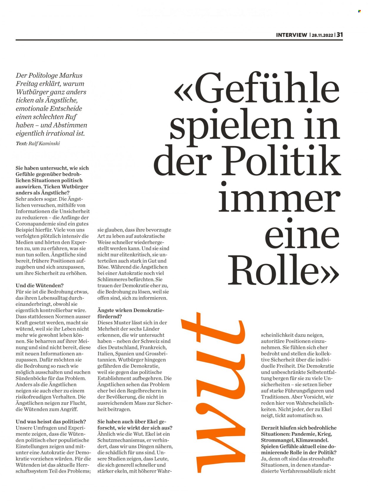 Prospekt Migros - 28.11.2022 - 4.12.2022. Seite 31