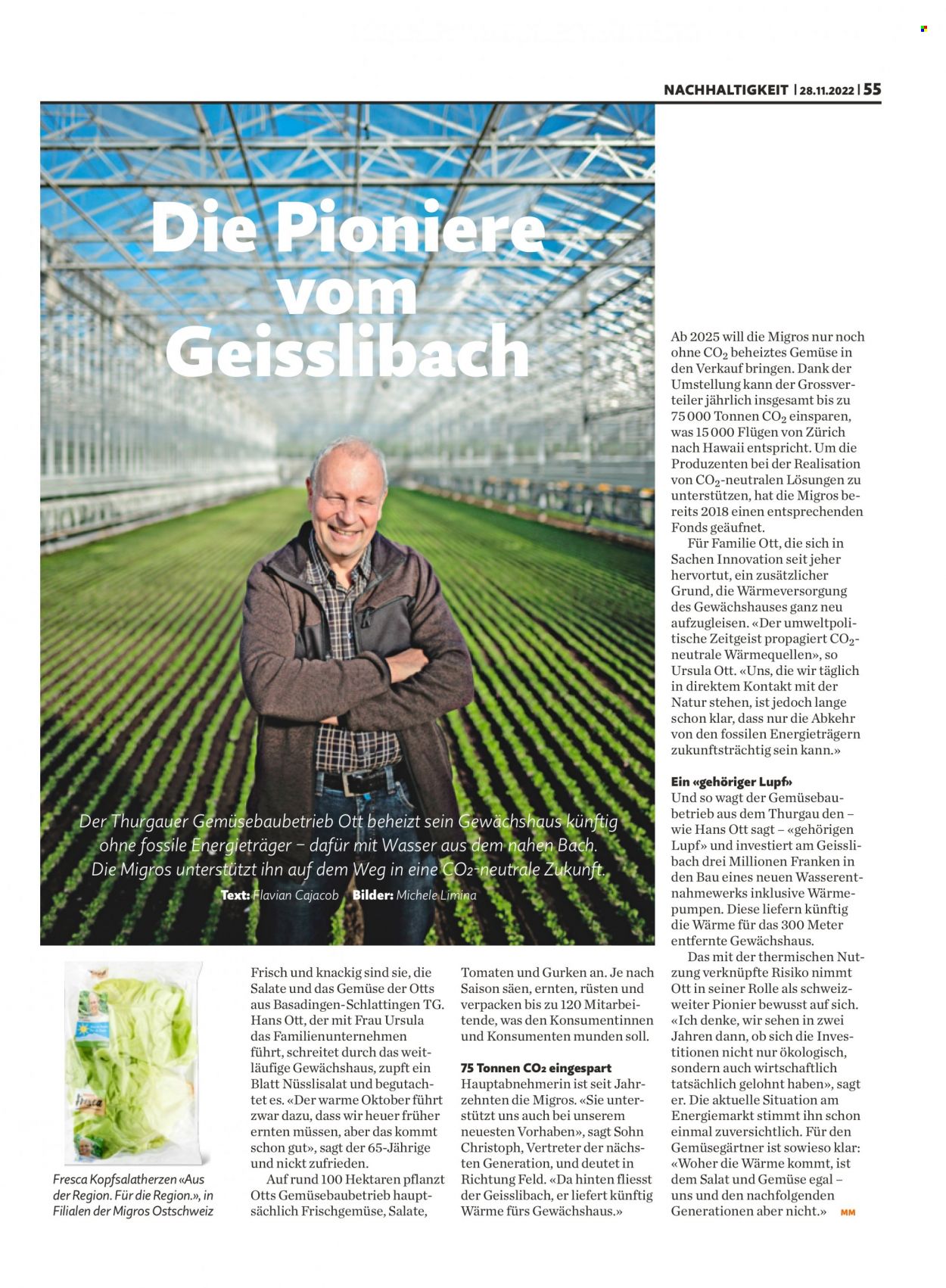Prospekt Migros - 28.11.2022 - 4.12.2022. Seite 55