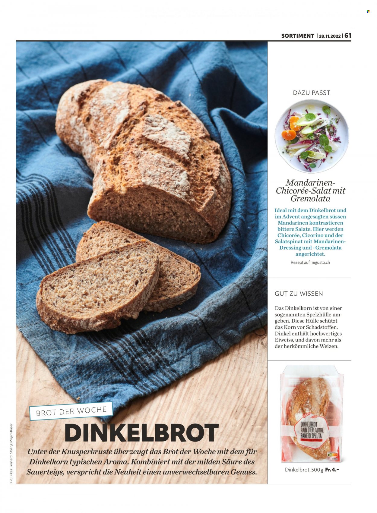 Prospekt Migros - 28.11.2022 - 4.12.2022. Seite 61