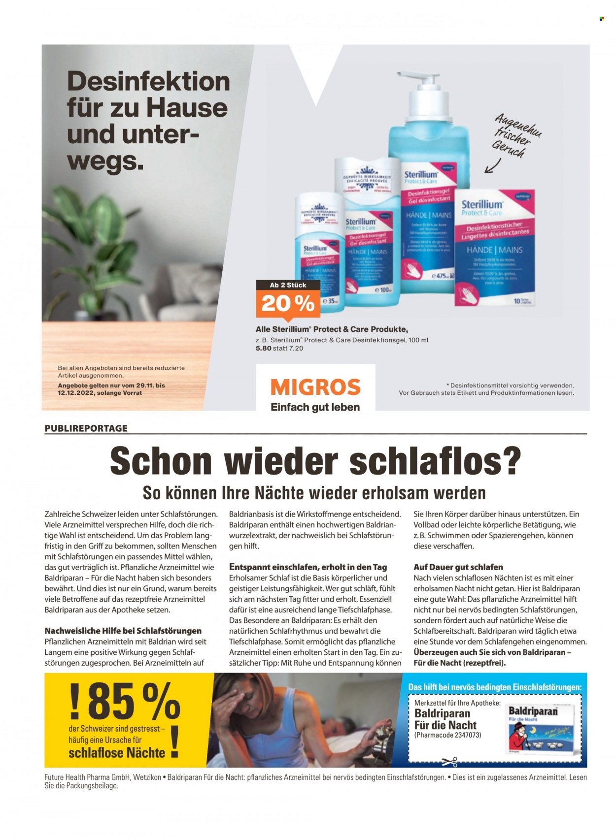 Prospekt Migros - 28.11.2022 - 4.12.2022. Seite 64